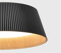 ثريا مودرن علاقي دائري اسود 60سم