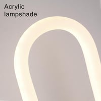 ابليك جداري 2058 BK | تصميم U مودرن | 3 ألوان إضاء...