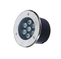 كشاف دفن أرضي عيون مدور بعدسة LED من الألومنيوم ان...