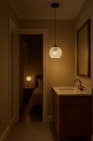 علاقي مفرد مودرن أسود | موديل 3031-BK | مقاس 15 سم...