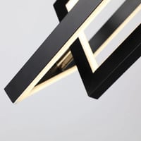 ثريا سقف LED مودرن | تصميم مستطيلات متراكبة | 50 و...