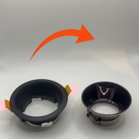 اطار عميق ضد التوهج 1622 المنيوم 7 سم فتحه للصيانه...