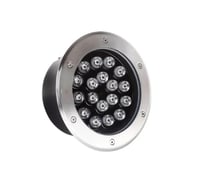 كشاف دفن أرضي عيون مدور بعدسة LED من الألومنيوم ان...