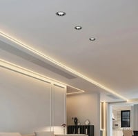 سبوت لايت بانل ضد التوهج المنيوم 20 سم 30 واط كوب...