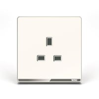 فيش ثلاثي بدون مفتاح ولمبة لؤلوئي موديل W4