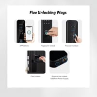 قفل ذكي لباب داخلي TUYA (متوسط)