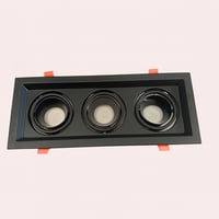 اطار ضد التوهج عريض مخطط المنيوم 1620 ثلاثي مقاس 1...