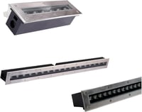 إنارة أرضية خارجية LED دفن مستطيلة من الألومنيوم I...