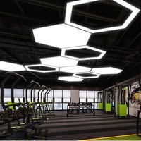 علاقي مكتبي سداسي بانل 80 سم المنيوم 60 وات اطار ا...