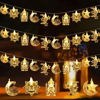 زينة فانوس وهلال ونجمة 3متر طول نزول 10 سم ويمكنك...