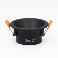 اطار ضد التوهج عميق المنيوم اسود 7 سم ثابت ضمان 3...