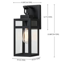 فانوس جداري خارجي | LED حديث | ألمنيوم | موديل 995...