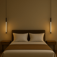 علاقي مودرن أسود 64 سم | موديل S-P2024027 | إضاءة...