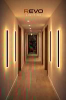 إضاءة جدارية خارجية مسطرة LED مربع 9315 -اختار الم...