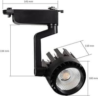 كشاف تراك لايت موجهة بعدسة 40 وات متوفرة بلون جرم...