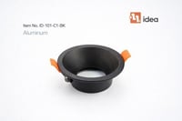 اطار ضد التوهج عميق المنيوم اسود 7 سم ثابت ضمان 3...