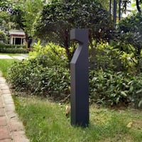 عمود حدائق بطول 60 سم GU10 المنيوم انارة ممرات ضما...