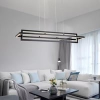 ثريا سقف LED مودرن | تصميم مستطيلات متراكبة | 50 و...