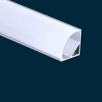 بروفايل زاوية جدار مضلع سيلفر 1.6*1.6*1 سم 3 متر X...