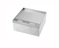 فيش ارضي دفن بلاط او خشب سلفر 20*20بوكس 6 وحدة