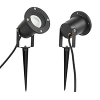 غرس شجر GU10 قصير بطول 28سم المنيوم انارة اشجار ضم...