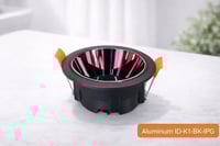 اطار عميق ضد التوهج المنيوم 7 سم فتحه للصيانه بدون...