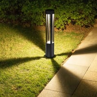 عمود حدائق بطول 60 سم GU10 المنيوم انارة ممرات ضما...