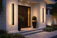 إضاءة جدارية خارجية مسطرة LED ب انارة خطية في الجو...