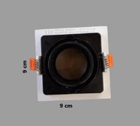 اطار ضد التوهج عريض المنيوم مربع مقاس 9×9 سم ضمان...