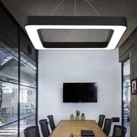 علاقي مكتبي مربع بانل 60 سم المنيوم 45 وات اطار اس...