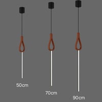 علاقي مودرن جلد فاخر اسود | موديل PC2024097 | متوف...