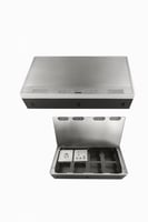 علبة افياش وتربروف 8 فيش مقاس 7*7 بلاط IP68 ارضية...