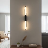 ابليك جداري مودرن 8139BK وحدة إضاءة جدارية ورقية -...