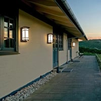 جداري خارجي LED مربع بتصميم صابوني 30 واط بإضاءة ص...