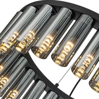 ثريا ليد موردن اسود 60 واط 80 سم لون الانارة 3000k...