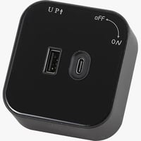 فيش تراك USB Type-C مربع متوفر بثلاثة ألوان أنيقة...