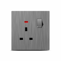 فيش 13 امبير بيانو رمادي مفتاح Felsen ضمان 25 سنة