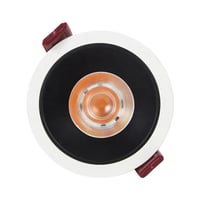 سبوت مقاس 5 سم المنيوم كامل ضد التوهج اطار ابيض عا...