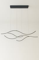 ثريا سقف LED مودرن | تصميم أمواج متدفقة | 60 وات |...