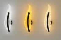 أبليك جداري ورقة مضيئة 3×1 – إنارة داخلية بثلاث أل...