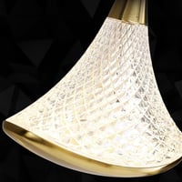 علاقي مودرن هرمي ذهبي 1342