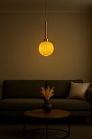 علاقي موردن ذهبي أنيق بثلاثة أنماط إضاءة | موديل 1...