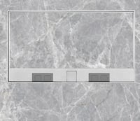 فيش ارضي دفن بلاط او خشب سلفر 20*20بوكس 6 وحدة