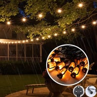 عقد فانوس شعلة 5 متر 10 فانوس وتر بروف