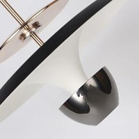 علاقي مفرد مودرن أبيض وأسود | موديل 1263-BK-WH | م...