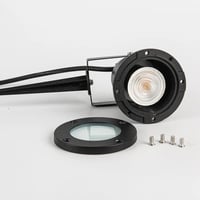 غرس شجر GU10 قصير بطول 28سم المنيوم انارة اشجار ضم...