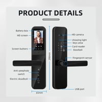 قفل ذكي لباب داخلي TUYA (متوسط)