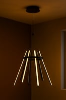 ثريا مودرن بتصميم هندسي أنيق – إضاءة LED ناعمة | 6...