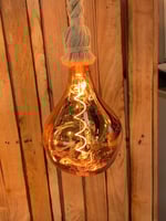 لمبة R160 عسلي 7 واط | قاعدة تثبيت E27 | إضاءة كلا...