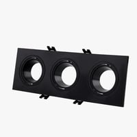 فريم سبوت لايت مربع ثلاثي المنيوم 1608بعدة الوان ض...